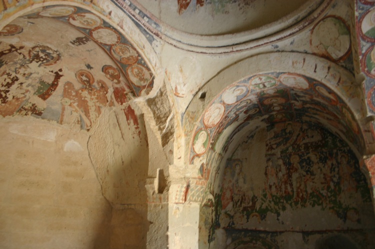 Turkey Central Anatolia Cappadocia, Cappadocia, Church in Zemi valley, Walkopedia