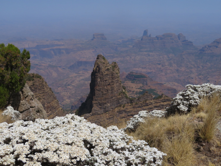 Ethiopia Simien Mts, Simien Mountains, From Imet Gogo, Walkopedia