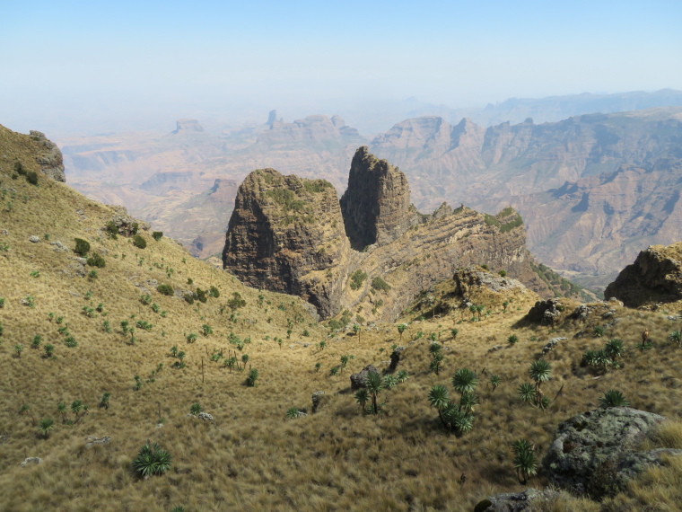 Ethiopia Simien Mts, Simien Mountains, Imet Gogo walk, Walkopedia