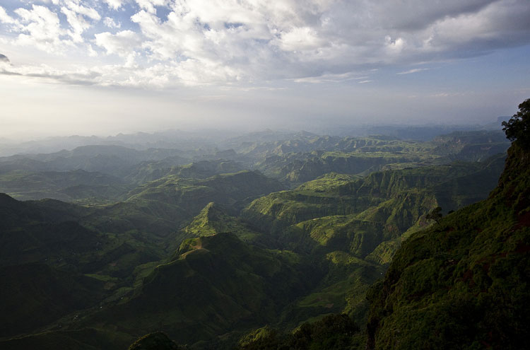 Ethiopia Simien Mts, Simien Mountains, Sunset on the Simien Mountains , Walkopedia