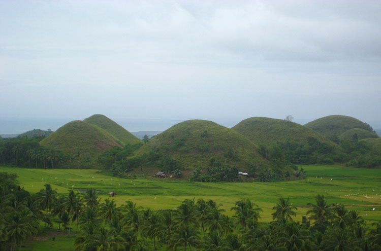 The Philippines Bohol, Chocolate Hills, Chocolate Hills, Walkopedia