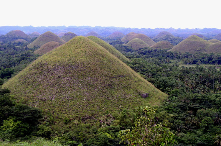 The Philippines Bohol, Chocolate Hills, Chocolate Hills, Walkopedia