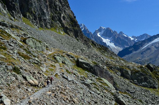 France Alps Mt Blanc Area, Tour of Mt Blanc , Aiguilles Rouges, Walkopedia