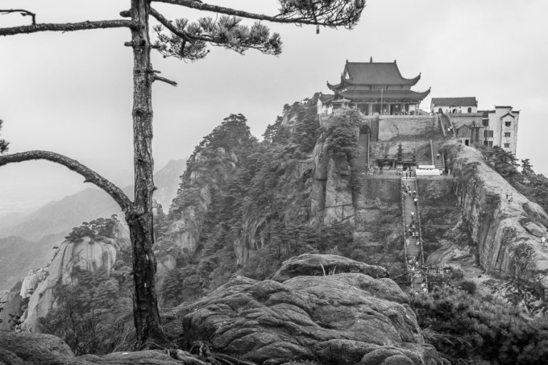 China Eastern Anhui, Jiuhuashan, Jiuhuashan temple , Walkopedia