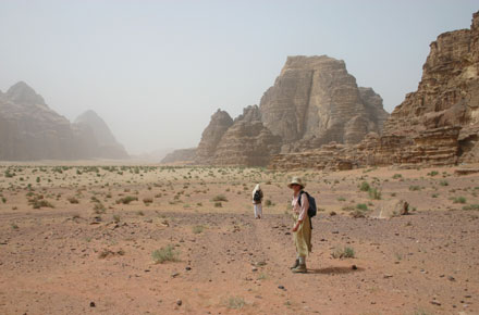 Jordan Wadi Rum, Wadi Rum, Wadi Rum - East of Jebel Um Ishrin, Walkopedia