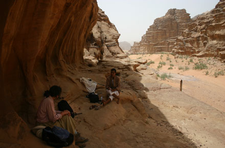 Jordan Wadi Rum, Wadi Rum, Wadi Rum - Gimme shelter, Siq Um Ishrin, Walkopedia