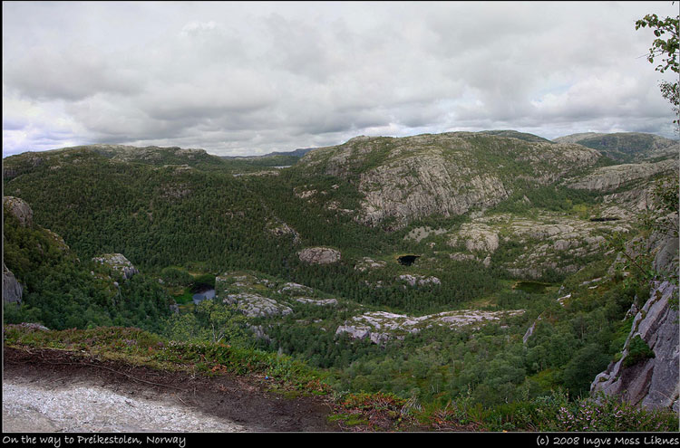 Norway South-west Fjords, Preikestolen, Preikestolen Panorama - © From Flickr user Iknes, Walkopedia