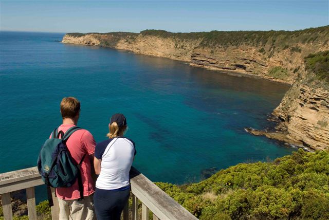 Australia Victoria, Great South West Walk, Eastern Ramparts lookout, Walkopedia