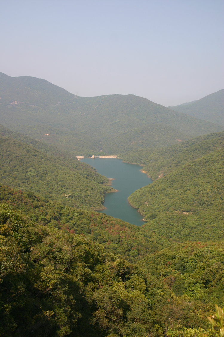 China Hong Kong, Over and Around Mt Violet, From the upper storm drain, Walkopedia