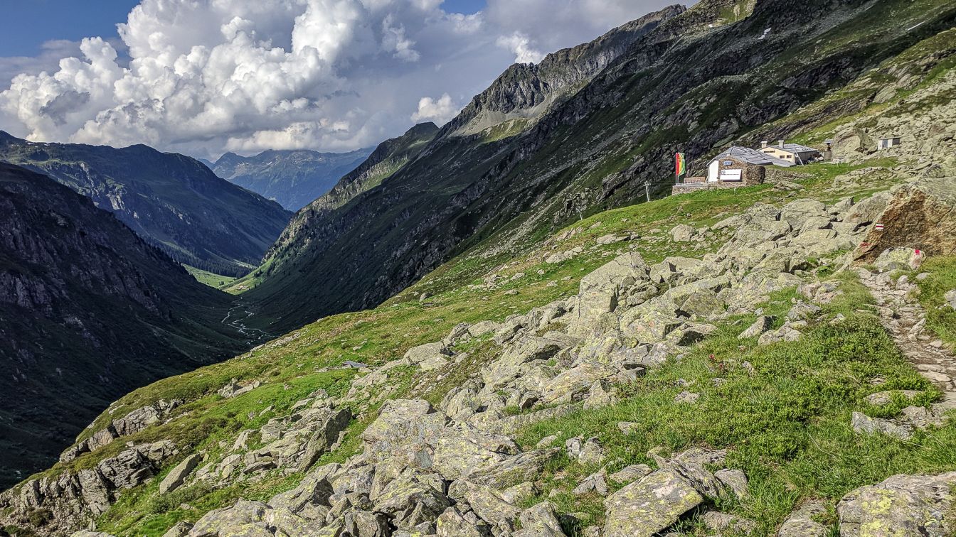 The Tubinger Hutte - ©Flickr User (Marty B)... Garneratal and Above: The Tubinger Hutte - ©Flickr User (Marty B)...