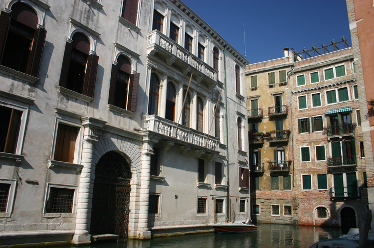 The Arsenale to the Salute, Venice: Palazzo Grimani - © William Mackesy