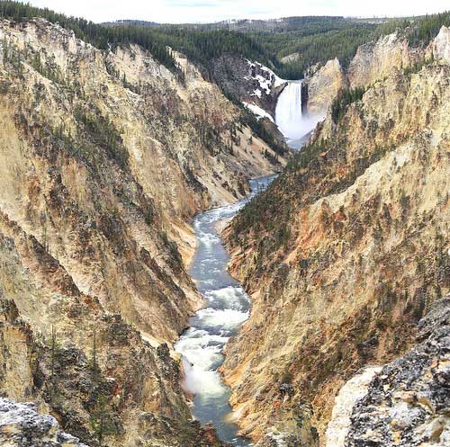 Yellowstone NP - Yellowstone Falls, and Yellowstone Grand Canyon - ©By Flickr User kiran431... Yellowstone NP, Wyoming: Yellowstone NP - Yellowstone Falls, and Yellowstone Grand Canyon - ©By Flickr User kiran431...