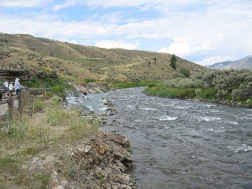 The Thorofare Trail - The Boiling River - ©By Flickr User firehole The Thorofare Trail: The Thorofare Trail - The Boiling River - ©By Flickr User firehole