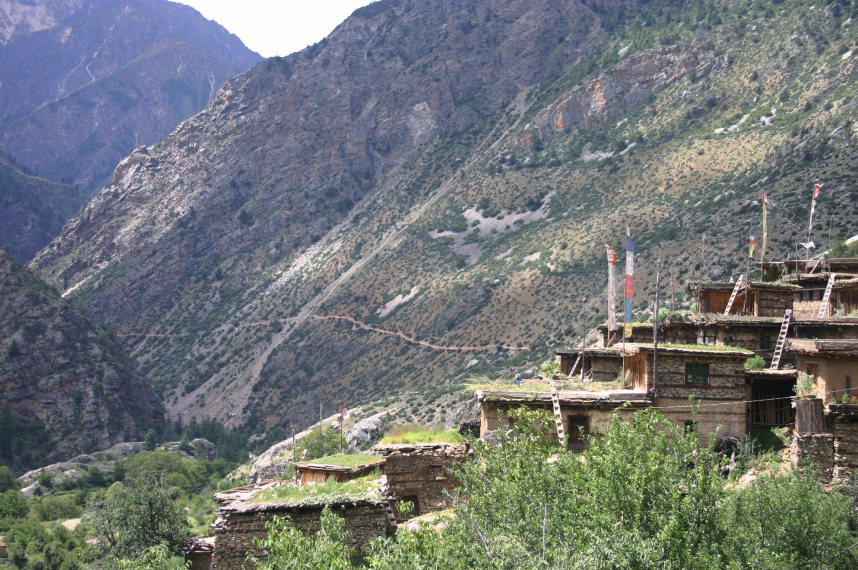 Nepal Western Nepal, Upper Humla Valley, Tibetan  village, Walkopedia