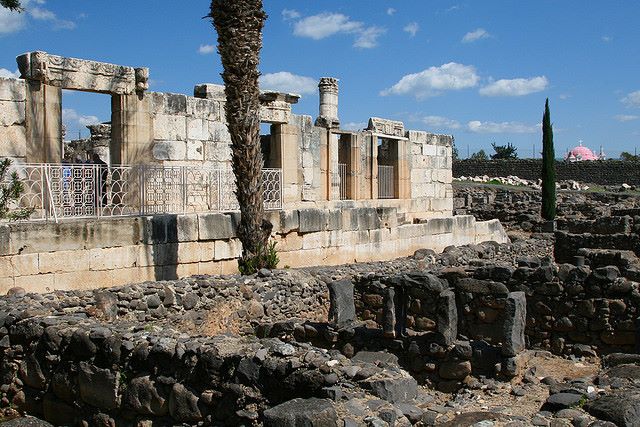 Israel, Jesus Trail, Jesus Trail - Synagogue in Capernaum, Walkopedia