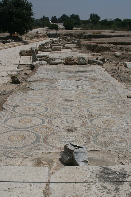 Israel, Jesus Trail, Jesus Trail - Zippori NP mosaics, Walkopedia