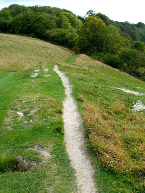 United Kingdom England, The Ridgeway, Grim's Ditch, Pitstone Hill, Walkopedia