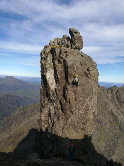 United Kingdom Scotland Isles Skye, Black Cuillin Ridge, The inaccessible Pinnacle, Walkopedia