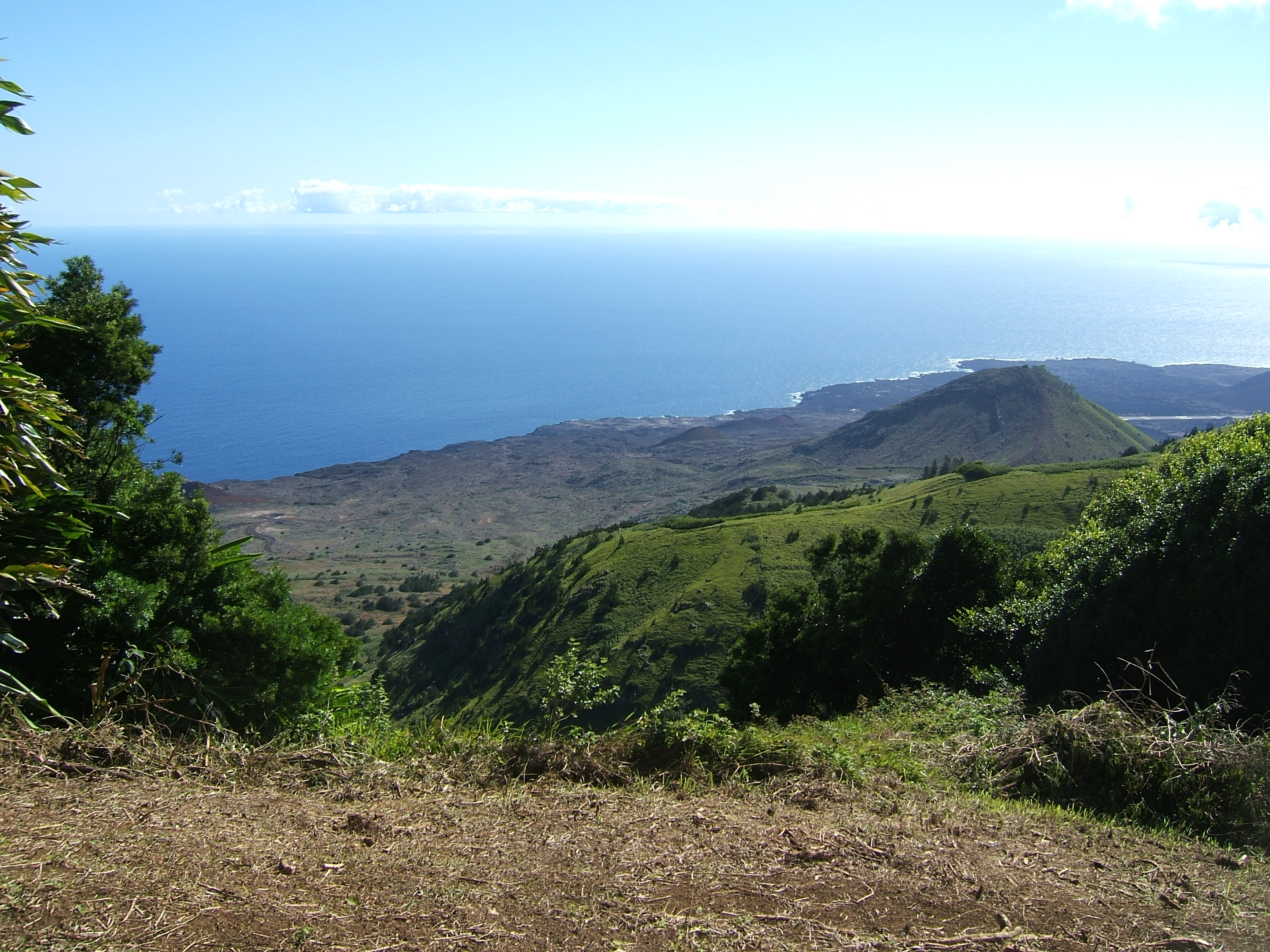 Ascension Island, Elliott's Path, The view on a clear day, Walkopedia