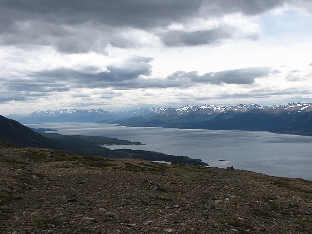 Chile Tierra del Fuego, Dientes Circuit, Dientes Circuit - View of the Beagle Channel, Walkopedia