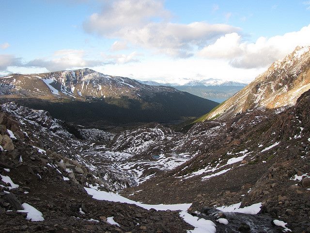 Chile Tierra del Fuego, Dientes Circuit, Dientes Circuit - Valle Rocabalo From Paso Australia, Walkopedia