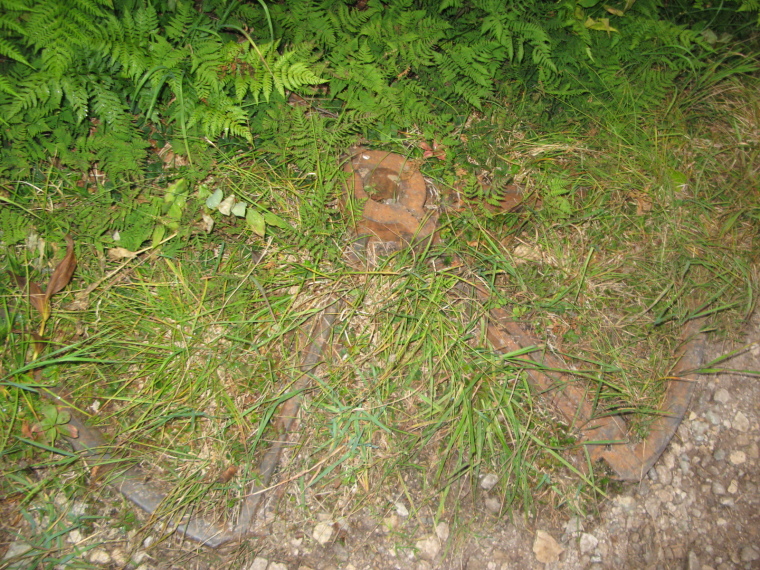 USA Alaska/Yukon, Chilkoot Trail, Tram wheel, Walkopedia