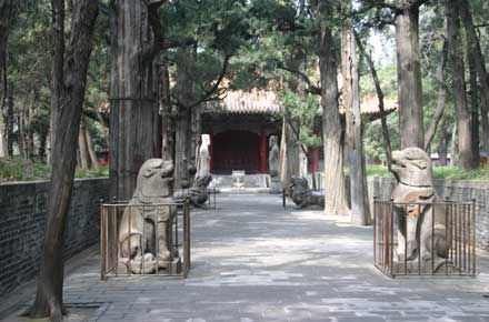 China Eastern Shandong, Kong Lin (Confucian Forest), Spirit-way, Walkopedia