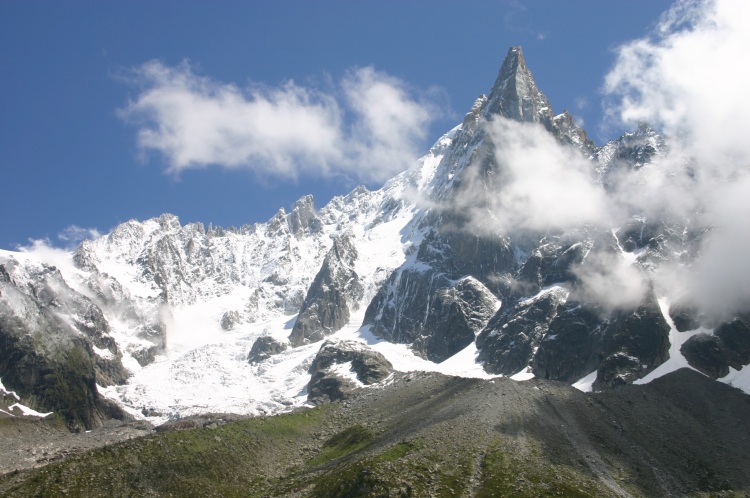 France Alps Mt Blanc Area, Mont Blanc Area, Mont Blanc Area - Aiguilles Vert From Signal Forbes, Walkopedia