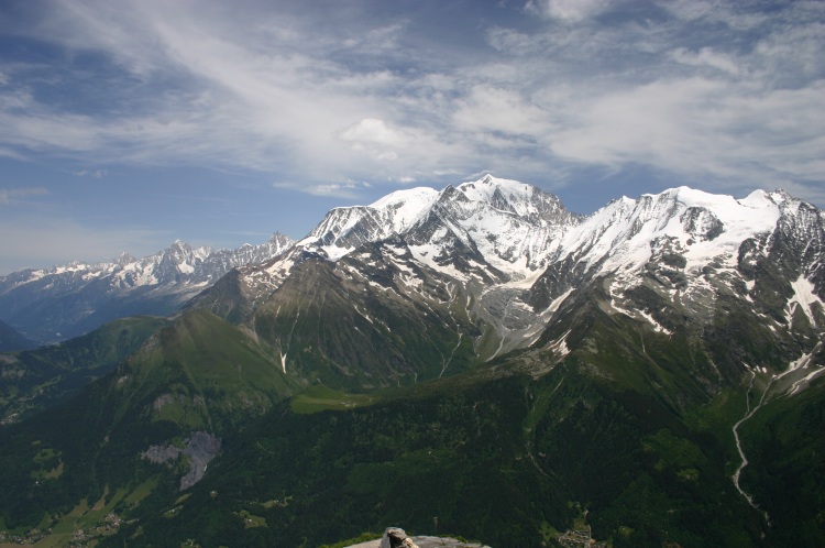 France Alps Mt Blanc Area, Mont Blanc Area, Mont Blanc Area - From Mont Joly, Walkopedia