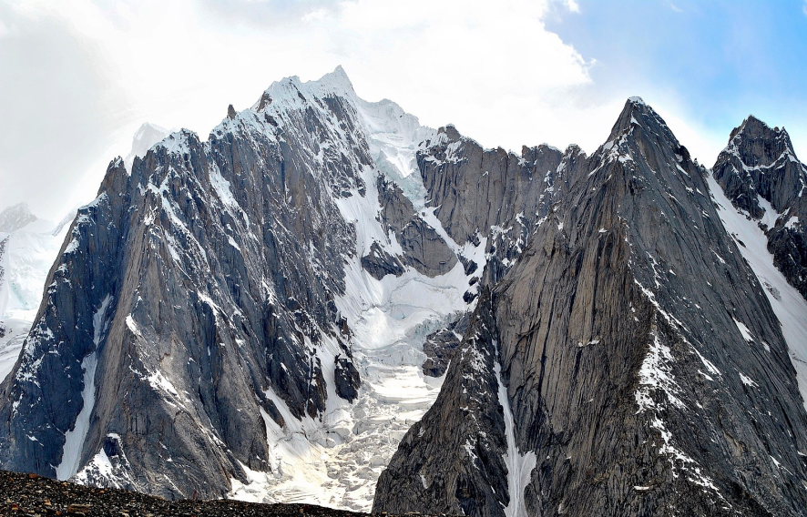 Pakistan, Concordia Trek, Glacier_-_Baltoro_Glacier, Walkopedia