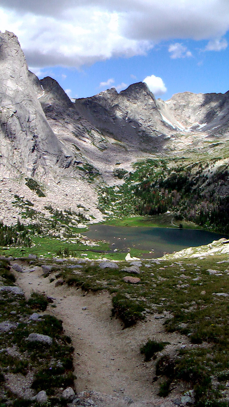 USA Western: Wind River Mts, Cirque of the Towers, Cirque of the Towers, Walkopedia