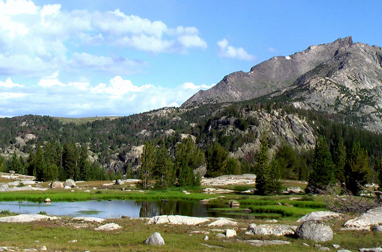 USA Western: Wind River Mts, Cirque of the Towers, Cirque of the Towers, Walkopedia