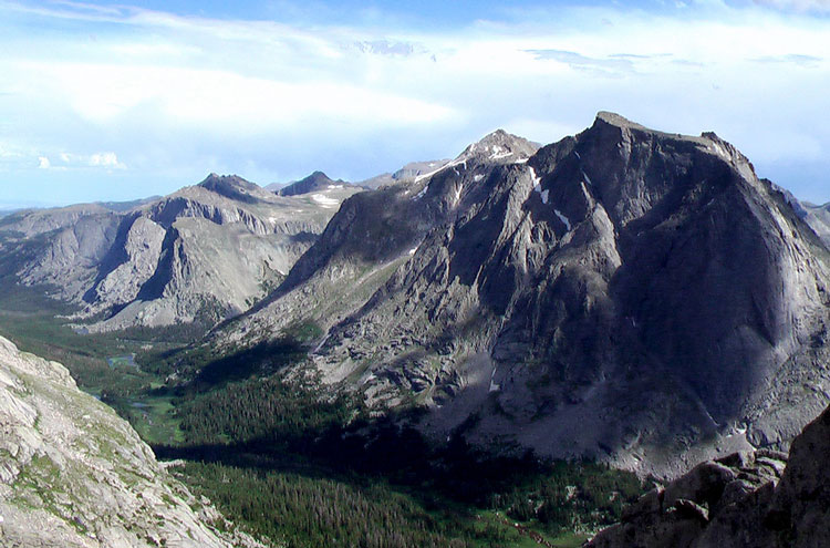 USA Western: Wind River Mts, Cirque of the Towers, Cirque of the Towers, Walkopedia