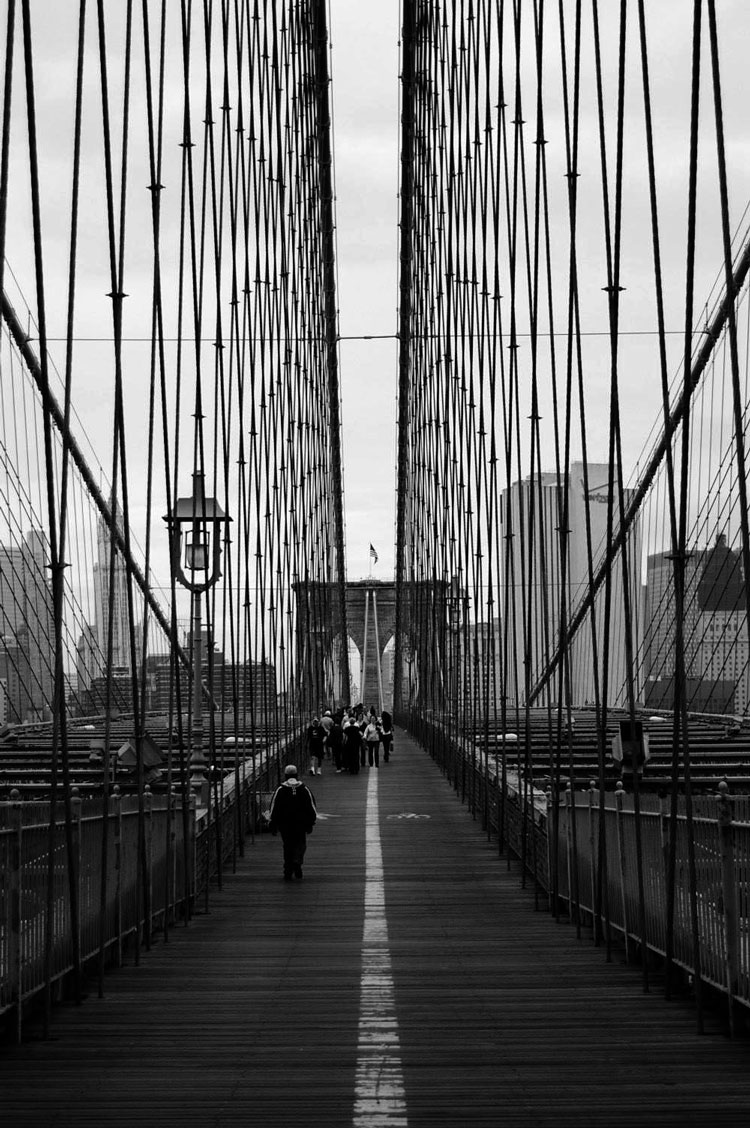 USA North-east, Brooklyn Bridge, New York, Brooklyn Bridge, Walkopedia