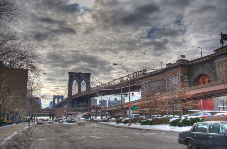 USA North-east, Brooklyn Bridge, New York, Brooklyn Bridge, Walkopedia