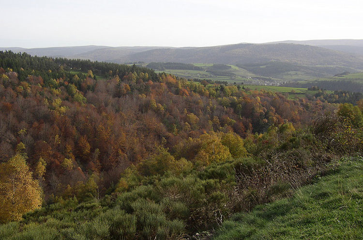 France Massif Central, Robert Louis Stevenson Trail, Autumn, Le Bleymard, Walkopedia