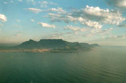 Table Mountain, top end of Cape peninsula - ©William Mackesy Cape of Good Hope: Table Mountain, top end of Cape peninsula - ©William Mackesy