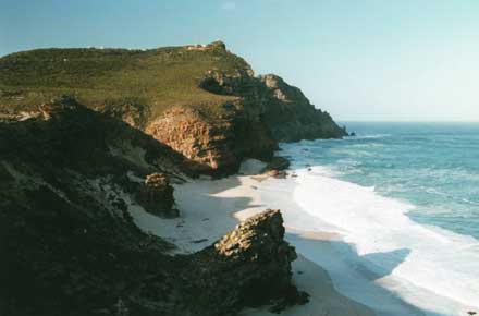 Back toward Cape Point - © William Mackesy Cape of Good Hope: Back toward Cape Point - © William Mackesy