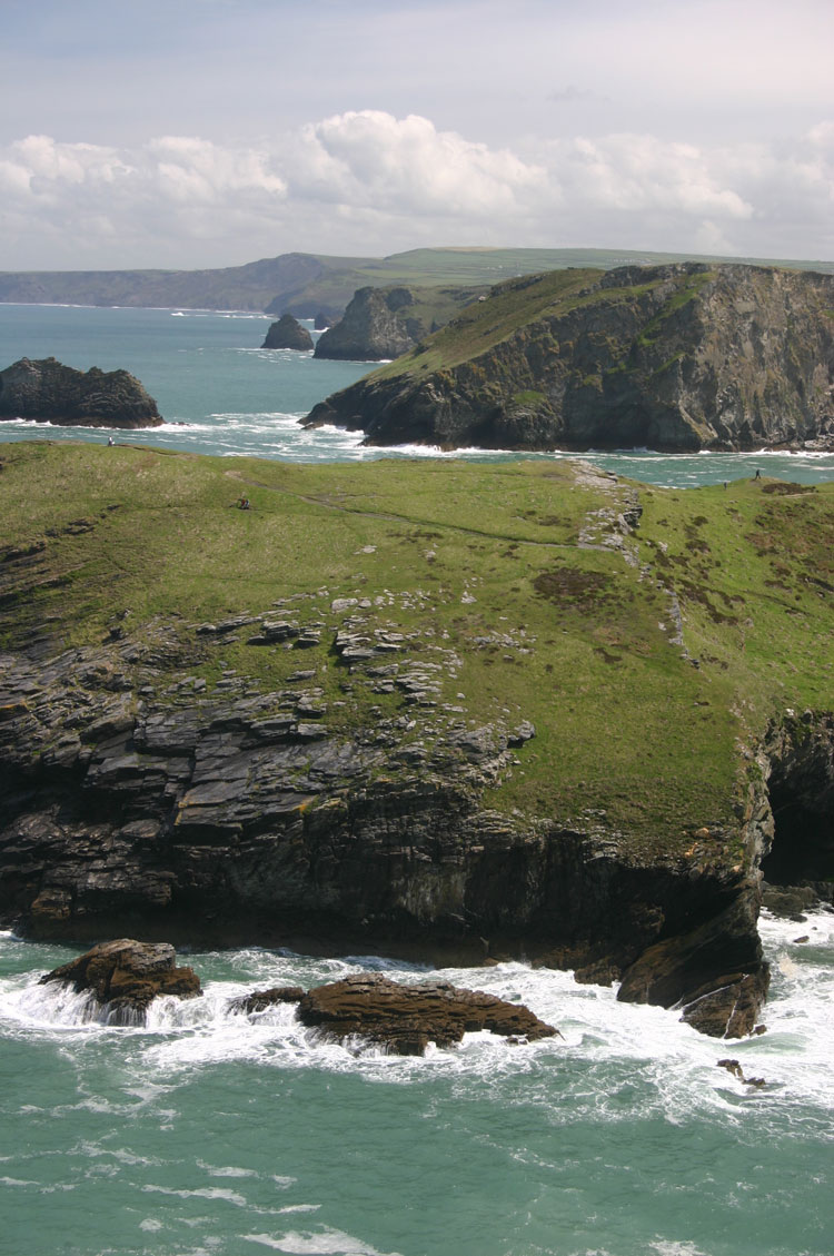 United Kingdom England South-west, South West Coast Path, North coast, looking north-east, Walkopedia