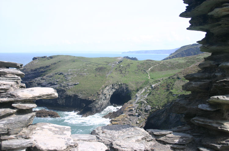 United Kingdom England South-west, South West Coast Path, From Tintagel, Walkopedia