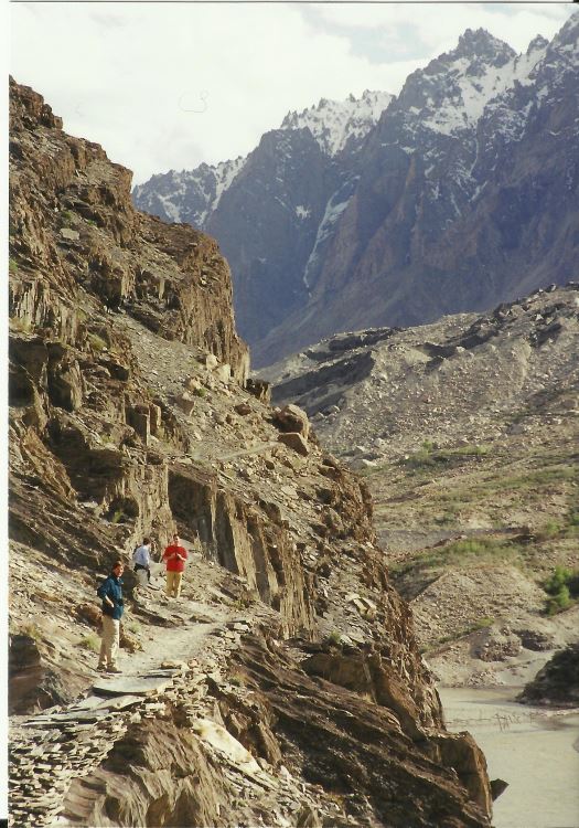 Pakistan Hunza, Hussaini to Zarabad, Hussaini to Zarabad, Walkopedia