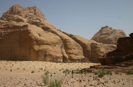 Jordan Wadi Rum, Barrah Canyon, Barrah Canyon , Walkopedia