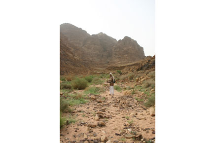 Jordan Wadi Rum, Wadi Siq Makhras and Siq Um Ishrin, Wadi Siq Makhras , Walkopedia