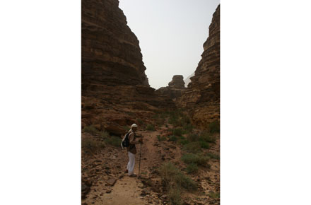 Jordan Wadi Rum, Wadi Siq Makhras and Siq Um Ishrin, Wadi Siq Makhras , Walkopedia