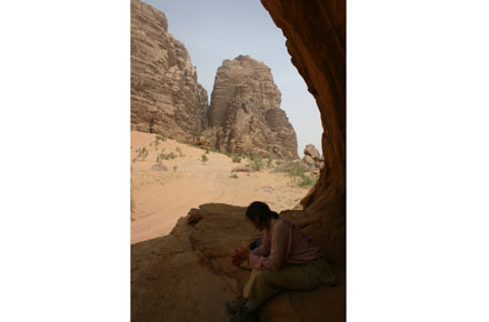 Jordan Wadi Rum, Wadi Siq Makhras and Siq Um Ishrin, Siq Um Ishrin, Walkopedia