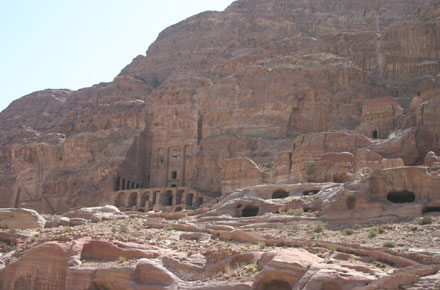 Royal Tombs and Wadi al Mudhlim: Royal Tombs and Wadi al Mudhlim - ©William Mackesy