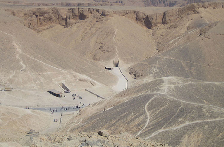 Egypt, To the Valley of the Kings, Valley of the Kings From above - © From Flickr user Joanne_and_Matt, Walkopedia