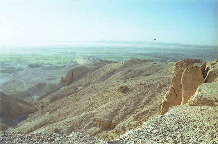 To the Valley of the Kings
View over the Nile floodplain - © From Flickr user Graham_Racher