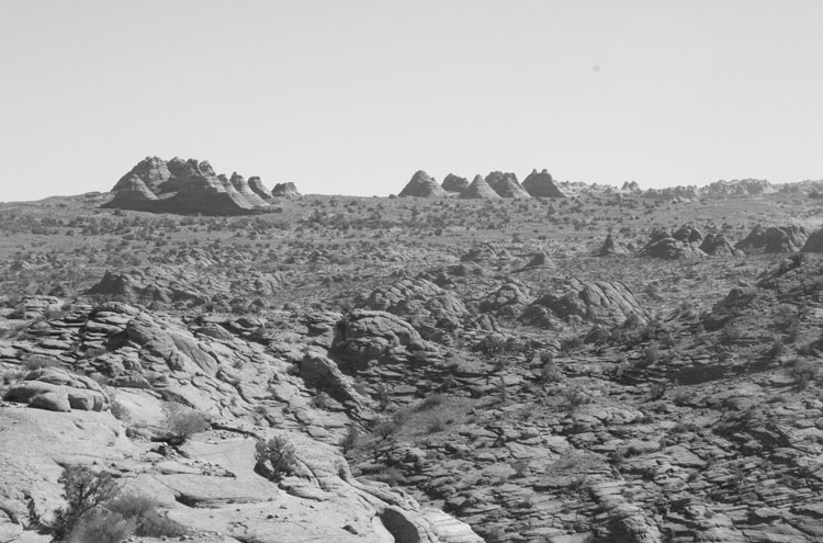 USA SW: Vermilion Cliffs, Buckskin Gulch and Paria Canyon, Top of Buckskin Gulch, Walkopedia