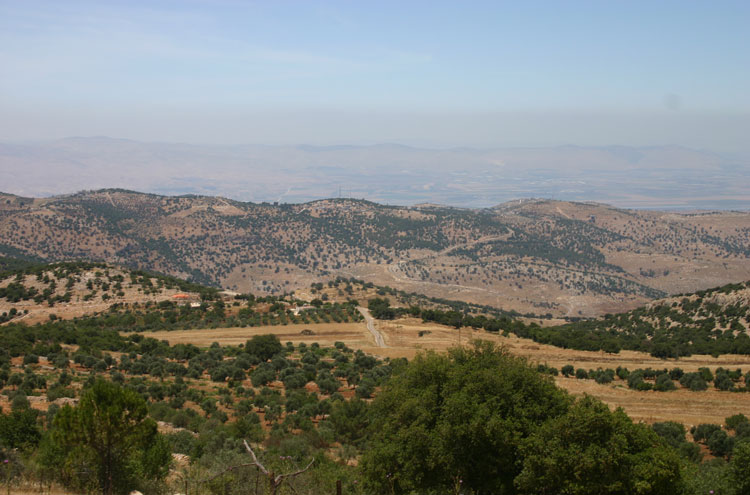 Jordan, The Prophet's Trail, From Mar Elias - by William Mackesy, Walkopedia